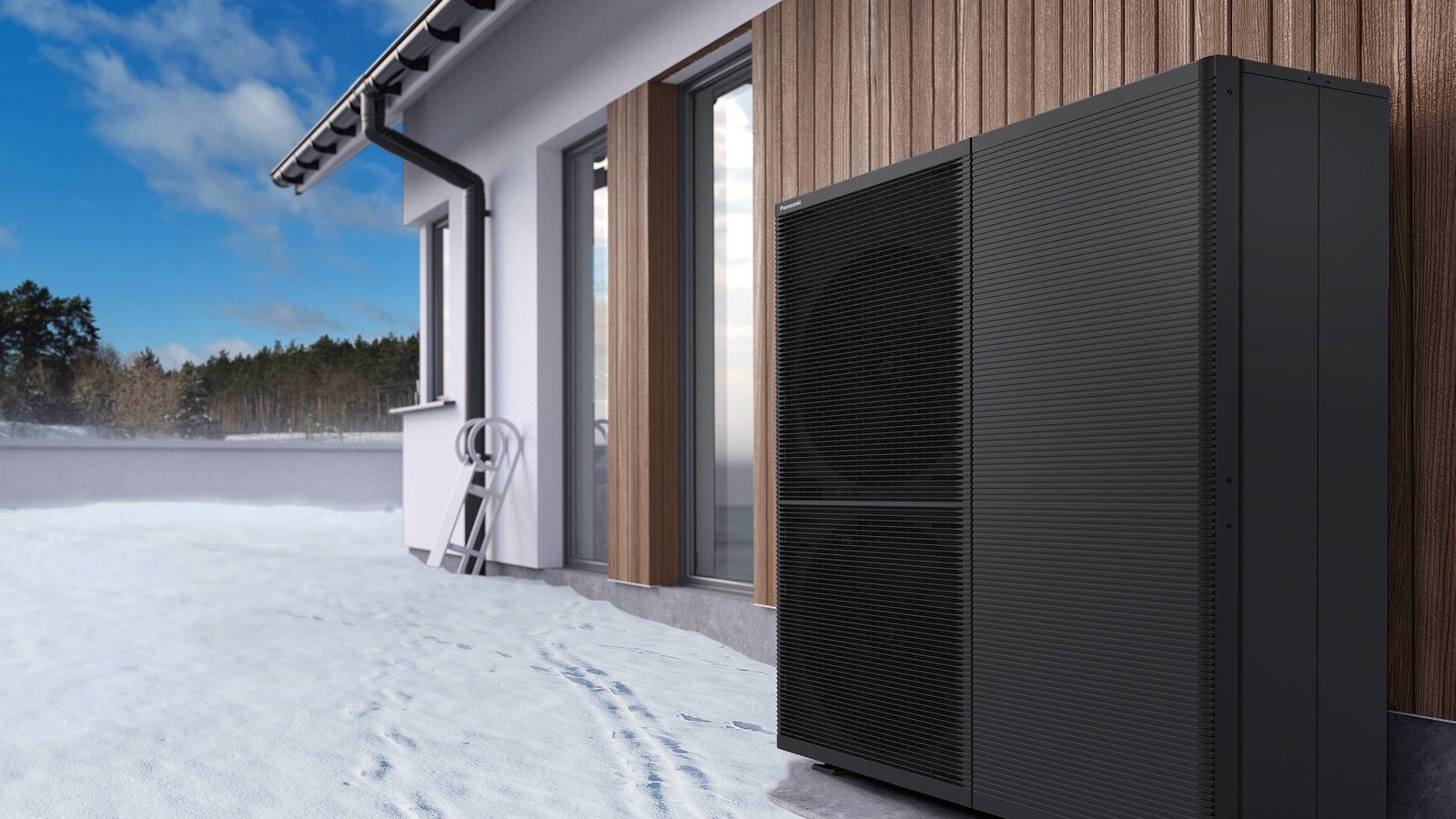 Panasonic Wärmepumpe im Winter